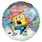 Spongebob Group Happy Birthday Mylar Balloon from Balloon Shop NYC