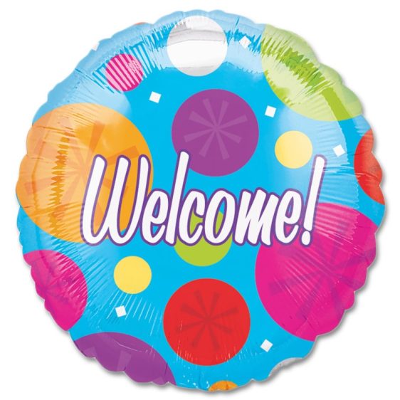 Welcome Party Balloon from Balloons Shop NYC