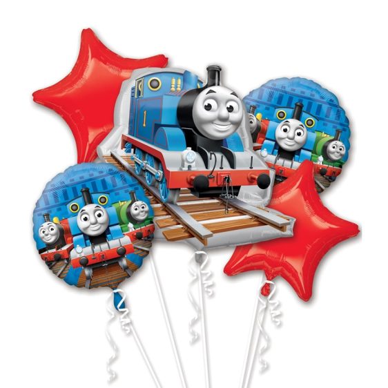 Thomas the Tank Mylar Party Balloon Bouquet from Balloons Shop NYC