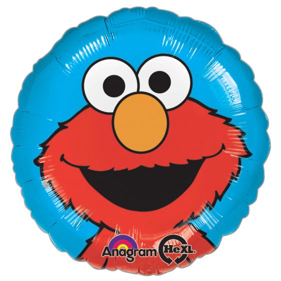 Sesame Street Elmo Portrait Mylar Balloon from Balloon Shop NYC