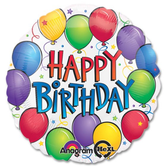 Balloon Fun Birthday Mylar Balloon from Balloon Shop NYC