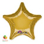 Metallic Gold Foil Star 19 Inch Inflated high-quality cheap balloons nyc delivery