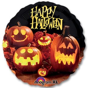 Halloween Photographic Mylar 18 inch Party Balloons Inflated from Balloons Shop NYC