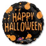 Halloween Splatter 17 inch Mylar Balloon from Balloons Shop NYC