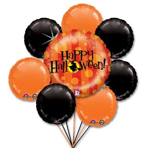 Halloween Haunted Party Balloon Bouquet Inflated from Balloons Shop NYC