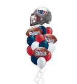 New England Patriots Football Balloons BIG Bouquet