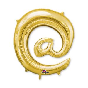 Special Character @ Gold delivery from Balloon Shop NYC