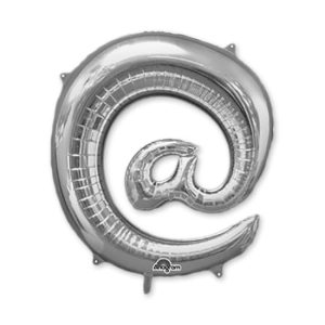 Special Character @ Silver Mylar Balloon Delivery from Balloons Shop NYC