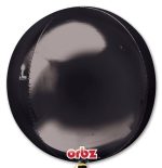 black orbz balloon 16 inch from Balloon Shop NYC