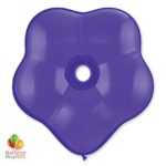 Purple Violet Geo Blossom Latex Party Balloon delivery from Balloon Shop NYC