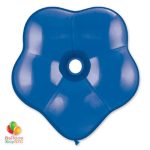Sapphire Blue Geo Blossom Latex Party Balloon delivery from Balloon Shop NYC