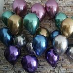Chrome Latex Balloons Collection Order form for delivery from Balloon Shop NYC
