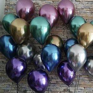 Chrome Latex Balloons Collection Order form for delivery from Balloon Shop NYC