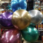 Chrome Latex Party Balloons Bouquet Assorted Colors delivery from Balloon Shop NYC