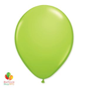 Lime Green Latex Party Balloon 12 Inch Inflated delivery Balloon Shop NYC