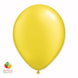 Citrine Yellow Pearl Latex Party Balloon 12 Inch
