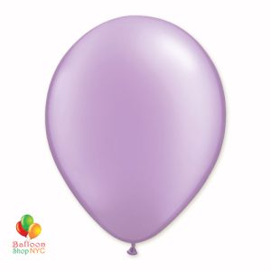 Lavender Pearl Latex Party Balloon 12 inch Inflated Delivery Balloon Shop NYC