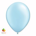 Light Blue Pearl Latex Party Balloon 12 Inch Inflated delivery Balloon Shop NYC