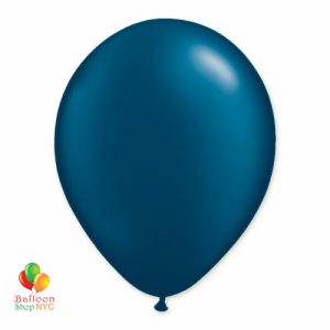 Midnight Blue Pearl Latex Party Balloon 12 Inch Inflated delivery Balloon Shop NYC