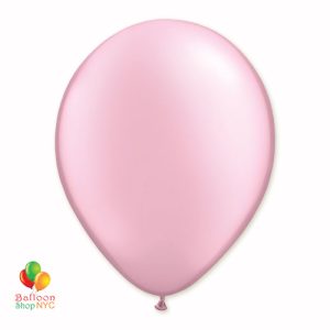 Pink Pearl Latex Party Balloon 12 inch Inflated delivery Balloon Shop NYC