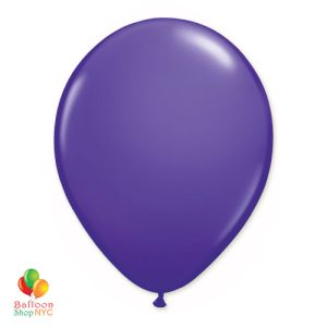 Purple Violet Latex Party Balloon 12 Inch Inflated delivery Balloon Shop NYC