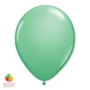 Wintergreen Latex Party Balloon 12 Inch Inflated delivery Balloon Shop NYC