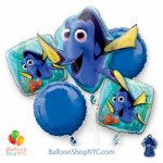 Finding Dory Mylar Balloon Bouquet Inflated high-quality cheap balloons nyc delivery