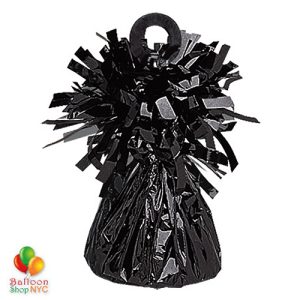 Foil Balloons Weight Small Black for High-quality cheap balloons nyc delivery