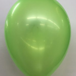 Neon Green Latex Party Balloon 11 inch Inflated