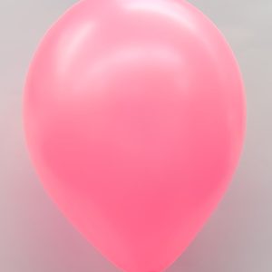 Neon Pink Latex Party Balloon 11 inch Inflated