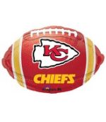 Super Bowl KC Chiefs Balloon 18 Inch Inflated