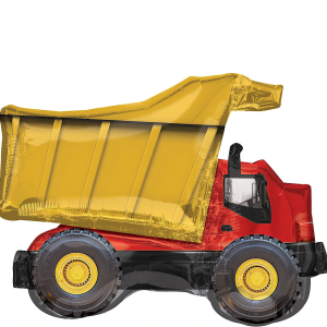 Giant Dump Truck 32 inch Mylar Balloon