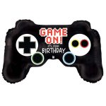 36″ Happy Birthday Video Game Controller Shape Inflated