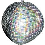 Disco Ball Balloon Ultrashape Inflated