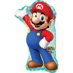 Mario Bros 33 inch Mylar Balloon Inflated