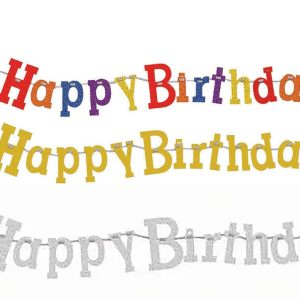 Happy Birthday Diamond Banner