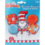Dr. Seuss Mylar Balloon Bouquet Inflated