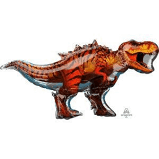 Jurassic World T Rex Jumbo Dinasour 48 inches inflated Mylar Balloon