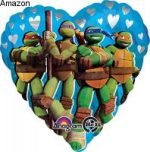 Teenage Mutant Ninja Turtles Love 18 inch Mylar Balloon