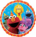 Sesame Street Friends Mylar Balloon Inflated