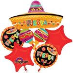 Cinco De Mayo Fiesta Bouquet Mylar Balloon Inflatedt5