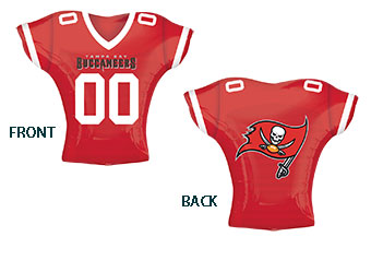 Super Bowl Tampa Bay Buccaneers Jersey 21 Inch Mylar Balloon Helium Inflated