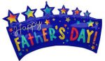 Happy Father's Day! (Dad) Mylar Balloon 34 inch Inflated