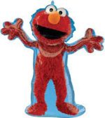 Elmo Supershape sesame Street Mylar Balloon 32 Inch Inflated
