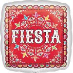 Fiesta Mylar Balloon 18 Inch Inflated
