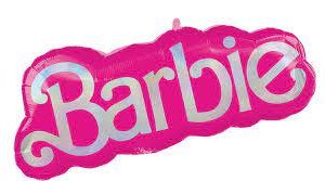 Barbie Mylar Balloon 32 Inch Inflated