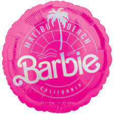 Barbie Mylar Balloon 18 Inch Inflated