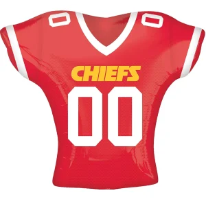 Super Bowl KC Chiefs Jersey 24 Inch Mylar Balloon