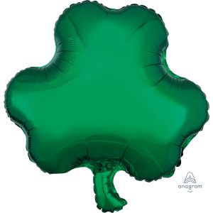 St. Patrick's shamrock 18 inch mylar balloon