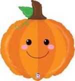 Produce Pal Pumpkin 22 Inch Mylar Balloon Inflated